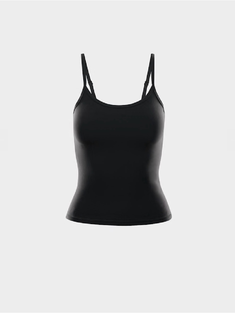Aritzia butter essential tank black